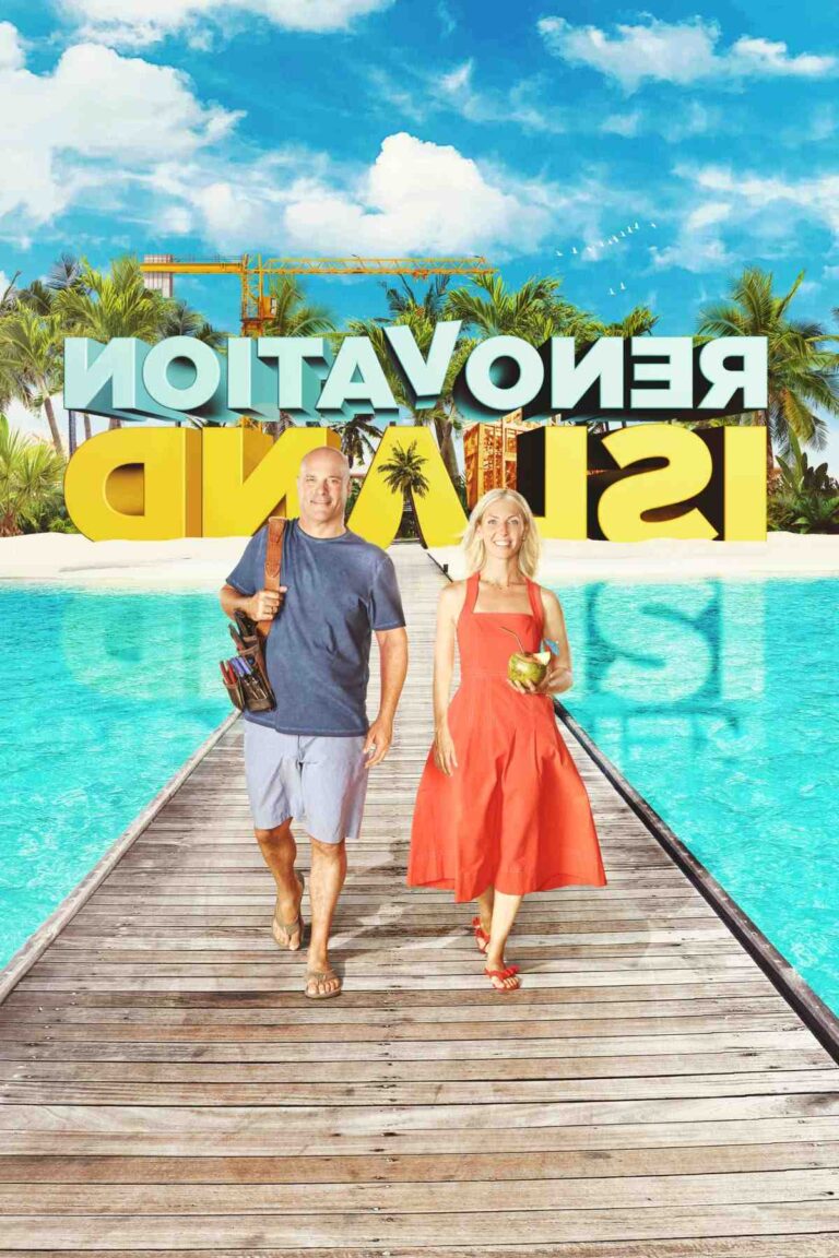 A family of 6 renovates a resort inn HGTV trailer Renovation Island